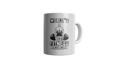 Best Fitness Print Mug - CreaTea