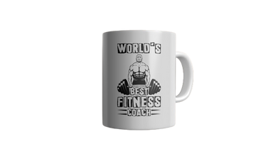 Best Fitness Print Mug - CreaTea