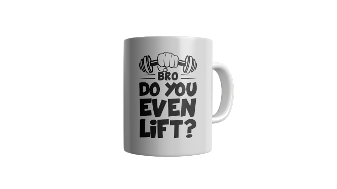 Do You Even Life Print Mug - CreaTea